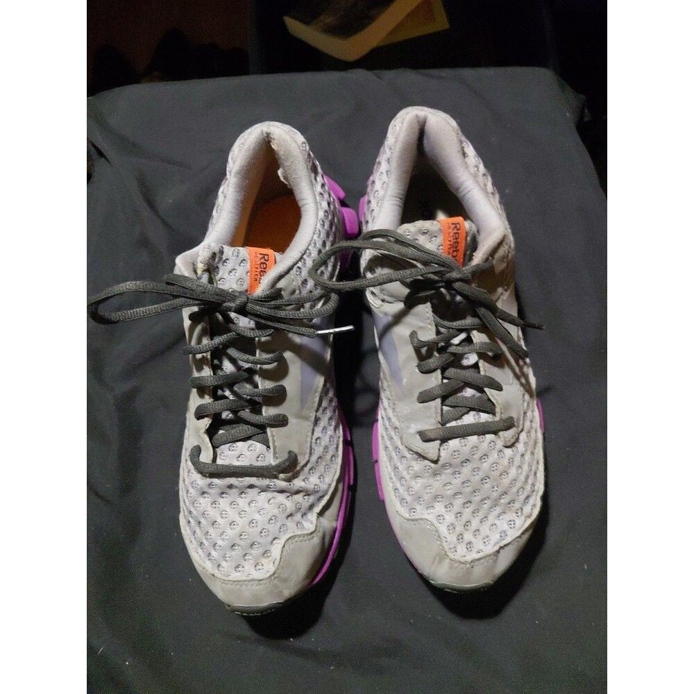 Reebok Real Flex Smooth Flax Women's Size 10 Purple Gray